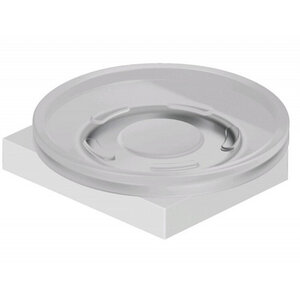 Изображение товара Мыльница Kludi Vela C 3198553, цвет держателя белый матовый