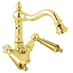 Изображение товара Смеситель для биде Cezares FIRST-BS2-03-M золото 24 карата ретро стиль