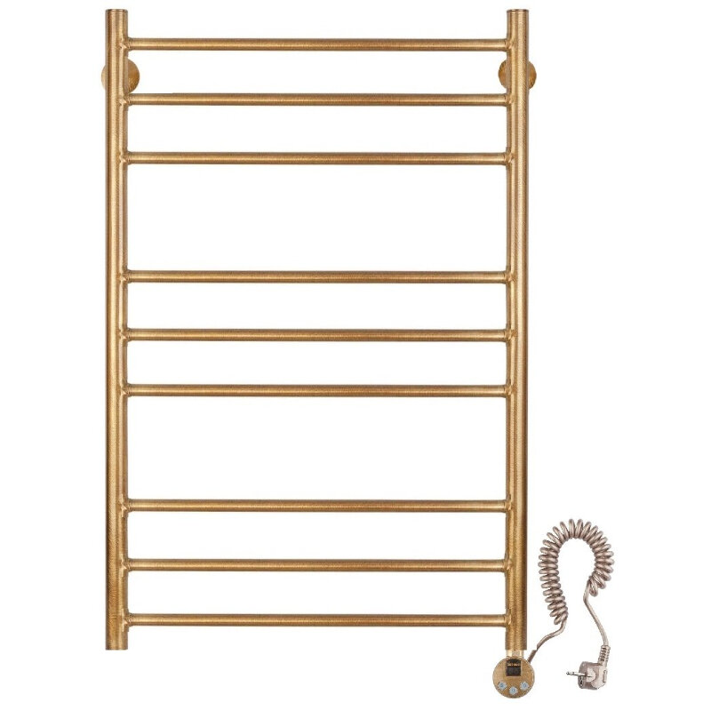 Изображение товара Электрический полотенцесушитель Secado Триада 3, 50х80 см, латунь бронза, ТЭН слева/справа
