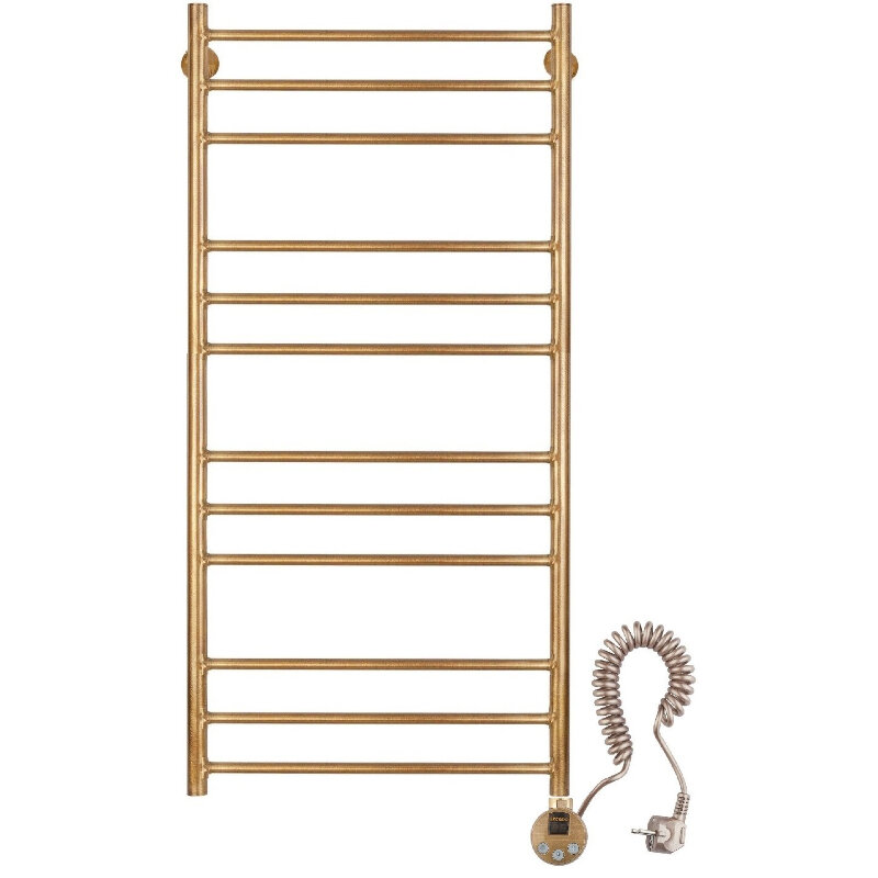 Изображение товара Полотенцесушитель Secado Триада 3 50x120 бронза с ТЭН слева/справа