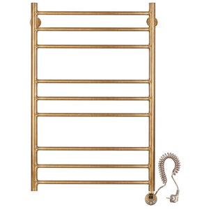 Изображение товара Полотенцесушитель электрический Secado Триада 3 4603777469047/4603777469191, ширина 60 см, высота 80 см, ТЭН слева/справа, цвет бронза