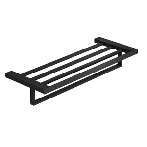 Изображение товара Полка для полотенец Kludi Vela C 3198939, 60 см, черный матовый