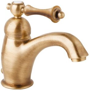 Изображение товара Смеситель Cezares Margot MARGOT-LSM1-02-M для раковины с донным клапаном, бронза