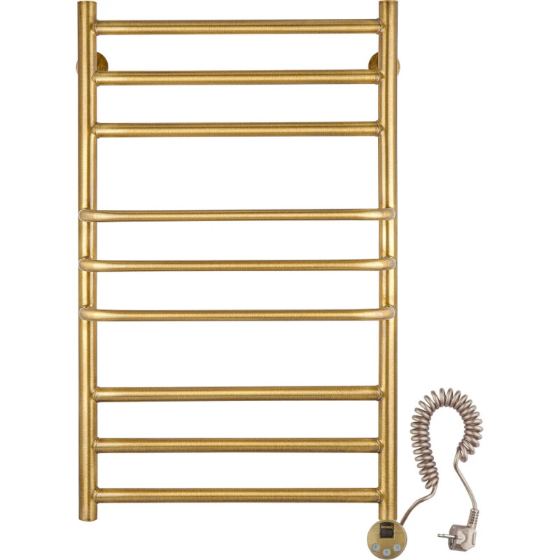 Изображение товара Полотенцесушитель электрический Secado Триест 4603777466091/4603777466107, ширина 40 см, высота 100 см, ТЭН слева/справа, цвет бронза