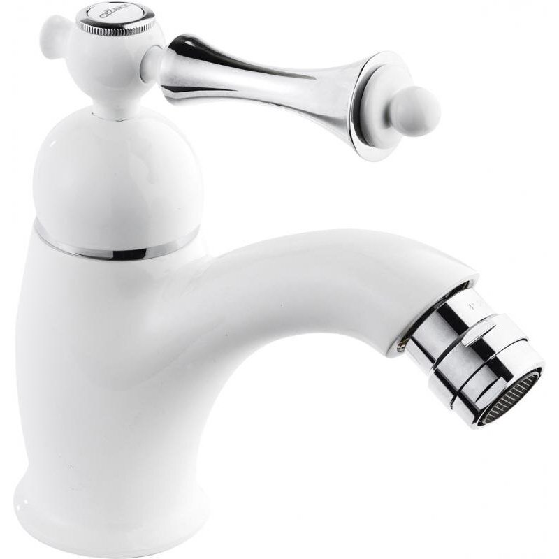 Изображение товара Смеситель для биде Cezares Margot MARGOT-BSM1 белый хром бронза золото