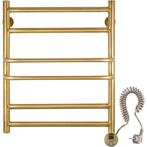 Изображение товара Полотенцесушитель электрический Secado Триест 4603777466145/4603777466152, ширина 60 см, высота 60 см, ТЭН слева/справа, цвет бронза