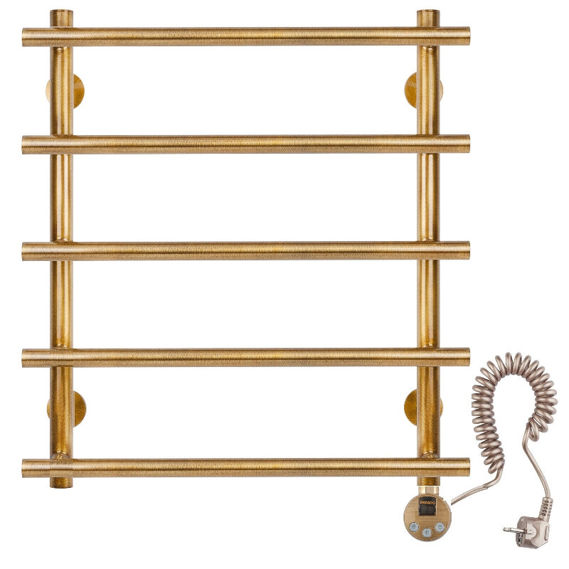 Изображение товара Электрический полотенцесушитель Secado Турин 40х60 см бронза подключение слева/справа