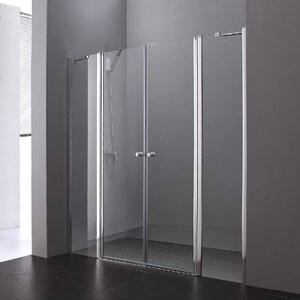 Изображение товара Душевая дверь в нишу Cezares ELENA-W-B-22-240-C-Cr, 240 см, стекло прозрачное, профиль хром