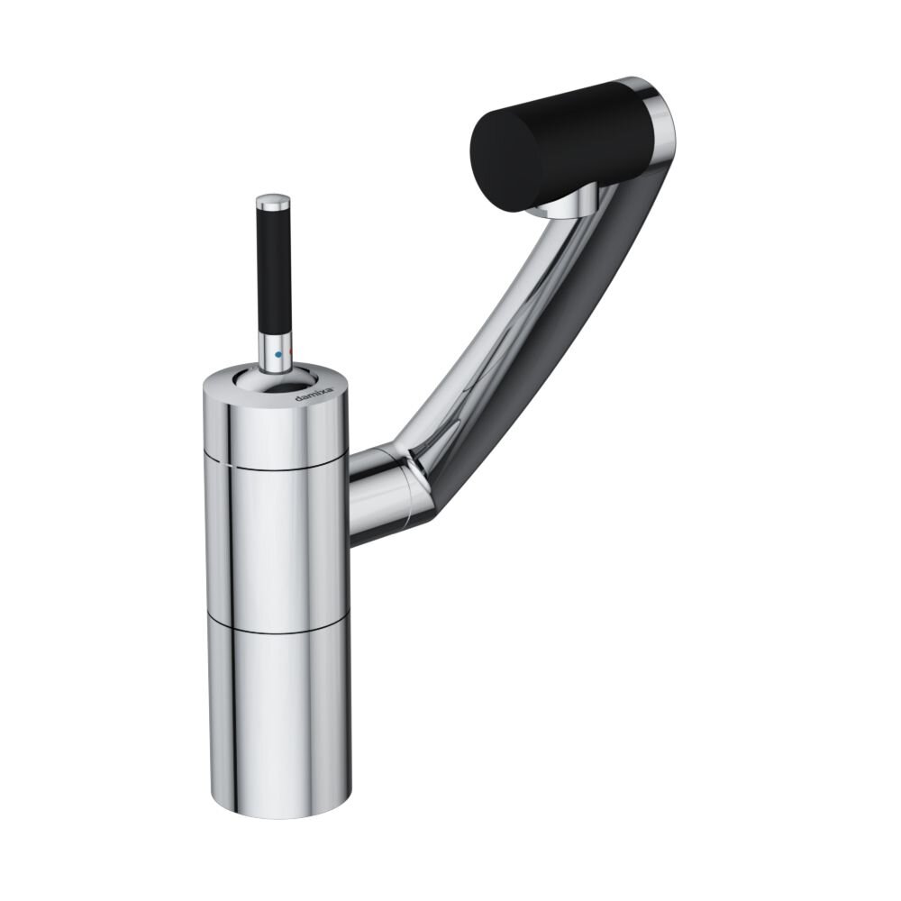 Изображение товара Смеситель для кухни Damixa Arc 290007464 черный с вращающимся изливом