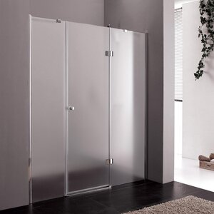 Изображение товара Душевая дверь Cezares VERONA-W-B-13-60+60/60-P-Cr-R 180 см правая рифленое стекло