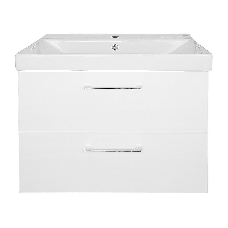 Изображение товара Подвесная тумба с раковиной Azario Ника CS00092801 70 см белая