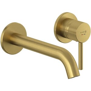 Изображение товара Смеситель для раковины Kludi Bozz Set 38245N076S бронзированное золото