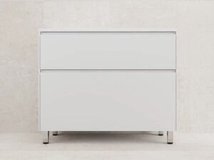 Изображение товара Тумба под раковину Style Line Лима ЛС-00002348, 100 см, напольная, белая матовая