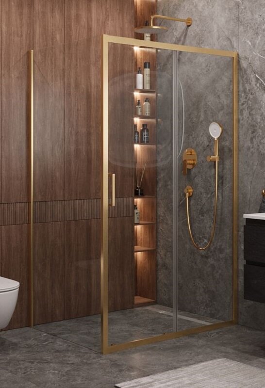 Изображение товара Душевой уголок Cezares Molveno-AH-11-120/90-C-BORO-IV прозрачный 120x90 см