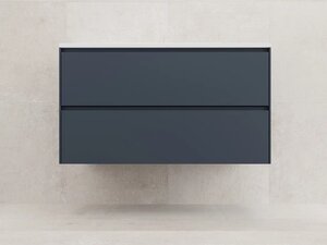 Изображение товара Тумба под раковину Style Line Лима ЛС-00002353, 100 см, подвесная, цвет графит