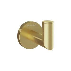 Изображение товара Крючок одинарный Aqueduto Ponto PON0150, золото шлифованное
