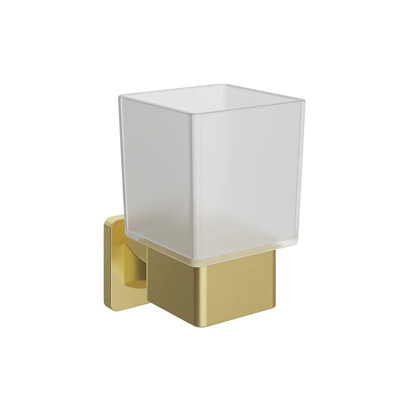 Изображение товара Держатель стакан для щеток Aqueduto Respigo RES0250 золото шлифованное