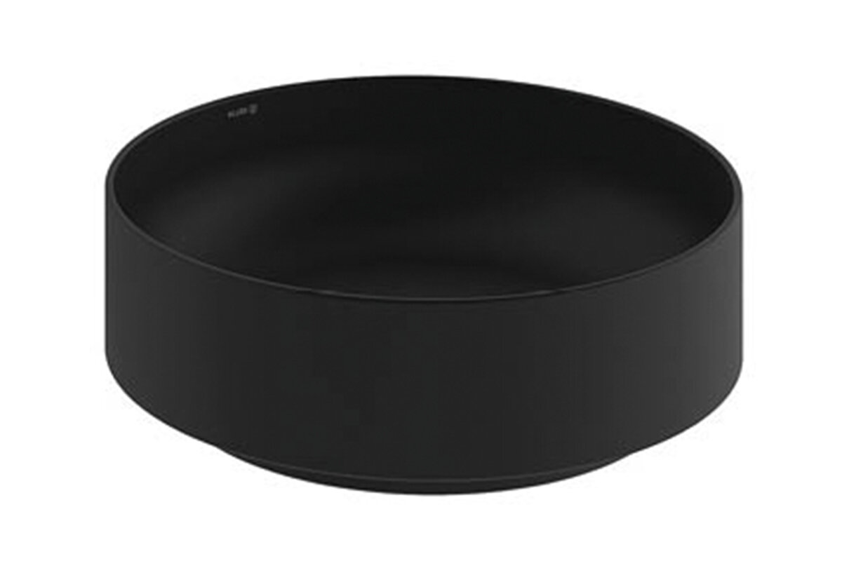 Изображение товара Раковина Kludi Resa R 58CW1039, 40 см, керамика, черный матовый Изображение товара Раковина Kludi Resa R 58CW1039, 40 см, керамика, черный матовый