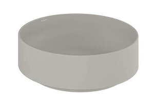 Изображение товара Раковина Kludi Resa R 58CW10O2, 40 см, керамика, светло-серый матовый, накладная