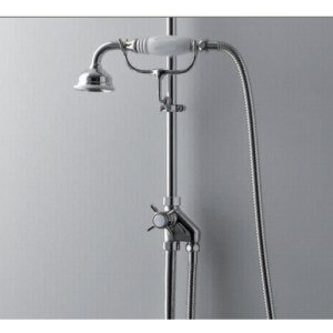 Изображение товара Душевой гарнитур Devon&Devon MARK618CR хром ретро стиль Италия