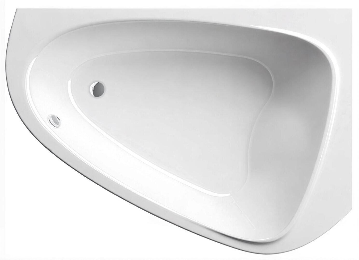 Изображение товара Ванна акриловая Ravak Love Story II PU-Plus, C771000000/C781000000, 196 х 139 см, левая/правая, белая Изображение товара Ванна акриловая Ravak Love Story II PU-Plus, C771000000/C781000000, 196 х 139 см, левая/правая, белая