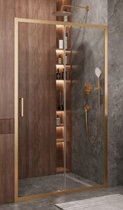 Изображение товара Душевая дверь Cezares Molveno-BF-1-120-C-BORO-IV 120 см раздвижная прозрачное стекло