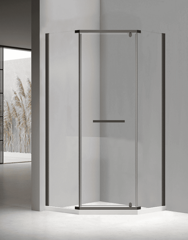 Изображение товара Душевой уголок RGW PA-83-B 90х90 см стекло прозрачное профиль черный Германия