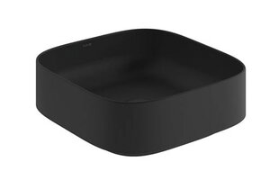 Изображение товара Раковина Kludi Resa C 58CW3039, 40 см, керамика, черный матовый