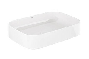 Изображение товара Раковина Kludi Resa S 58CW4043, 60 см, керамика, белый, угловая установка