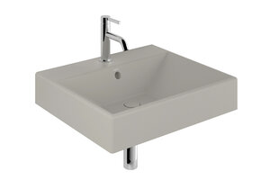 Изображение товара Раковина Kludi Resa 59WW61O2, 60 см, керамика, светло-серый матовый