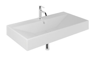 Изображение товара Раковина Kludi Resa 59WW10153, 100 см, керамика, белый матовый