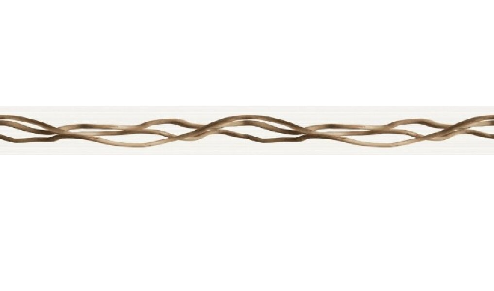 Изображение товара Бордюр Alma Ceramica Ailand BWU60ALD004, 6x60 см, бежевый глянцевый, Россия