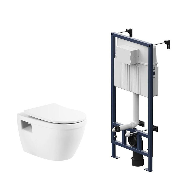 Изображение товара Инсталляция Am.Pm ProC с безободковым унитазом BelBagno Loto