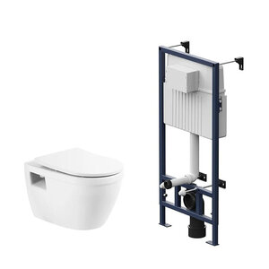 Изображение товара Инсталляция Am.Pm ProC с безободковым унитазом BelBagno Loto