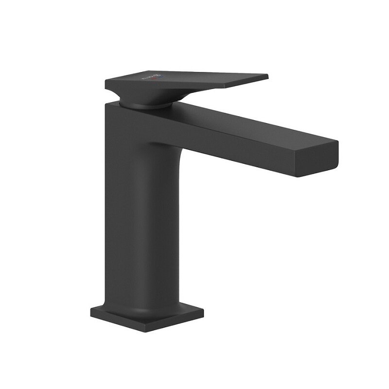 Изображение товара Смеситель для раковины Kludi Decus 542823975, черный матовый