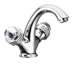 Смеситель Effepi Crystal Light 28032-cr для раковины, цвет хром - фото 1