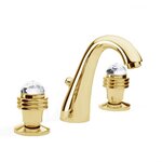 Смеситель Effepi Crystal Light 28038-gold для раковины, цвет золото - фото 1