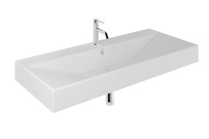 Изображение товара Раковина Kludi Resa 59WW12153, 120 см, керамика, белый матовый