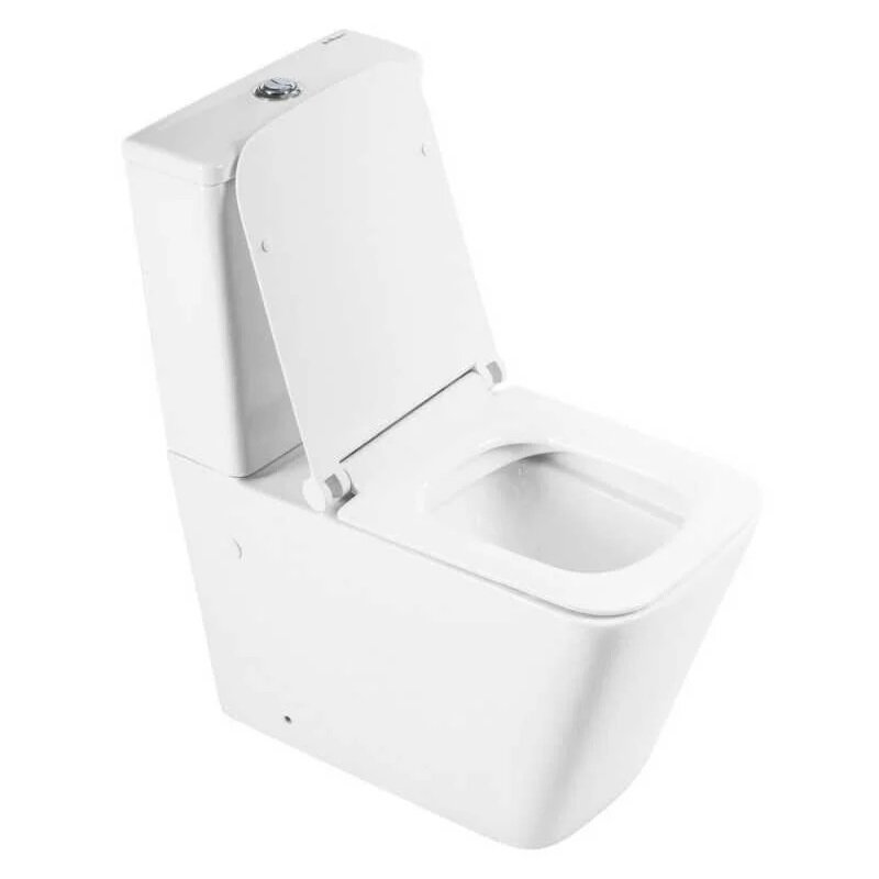 Изображение товара Напольный безободковый унитаз BelBagno Ardente-R с микролифтом и двухрежимным сливом