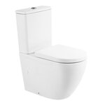 Напольный унитаз BelBagno Sfera-R, BB2141CPR/BB2141T/BB865SC, безободковый, с бачком, сиденье микролифт, белый - фото 1 Напольный унитаз BelBagno Sfera-R, BB2141CPR/BB2141T/BB865SC, безободковый, с бачком, сиденье микролифт, белый - фото 1
