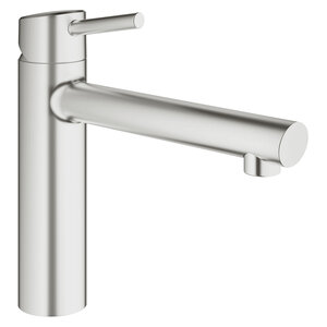 Изображение товара Смеситель для кухонной мойки Grohe Concetto New, 31128DC1, суперсталь