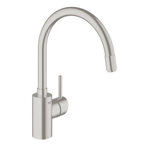 Изображение товара Смеситель для кухонной мойки Grohe Concetto New, 32663DC1, суперсталь