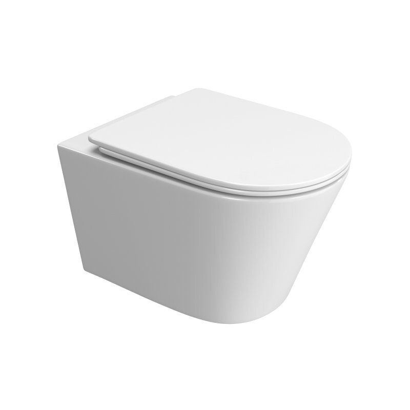 Изображение товара Унитаз подвесной BelBagno Tre-Tor BB5180CH-TOR/SC безободковый с микролифтом