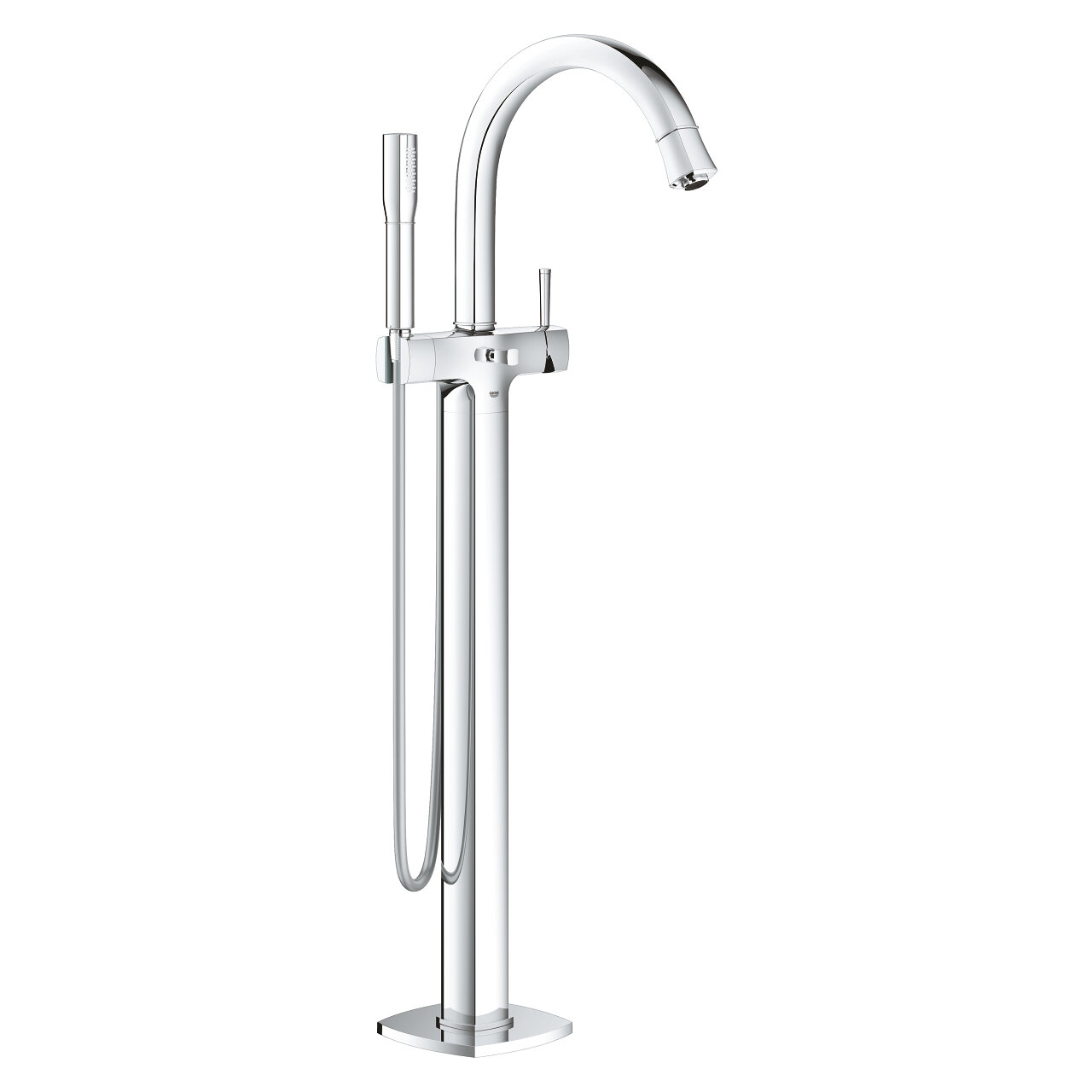 Изображение товара Смеситель для ванны и душа Grohe Grandera 23318000 напольный хром Изображение товара Смеситель для ванны и душа Grohe Grandera 23318000 напольный хром