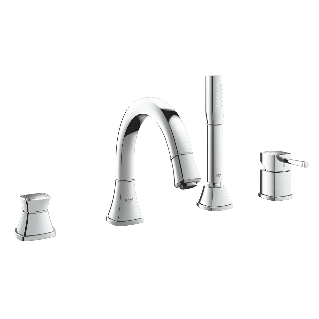 Изображение товара Смеситель для ванны и душа Grohe Grandera, 19936000, хром