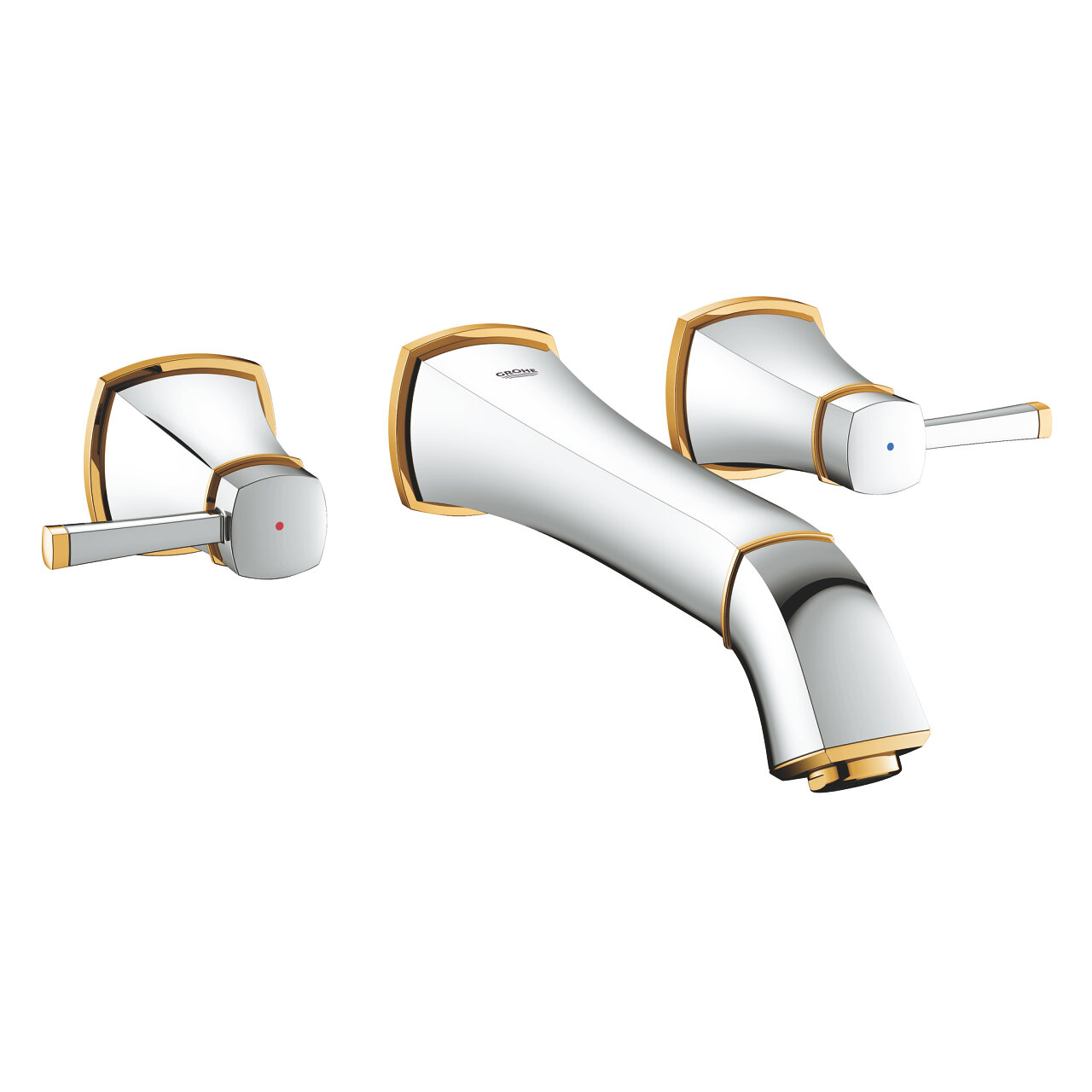 Изображение товара Смеситель для раковины Grohe Grandera, 20415IG0, хром/золото