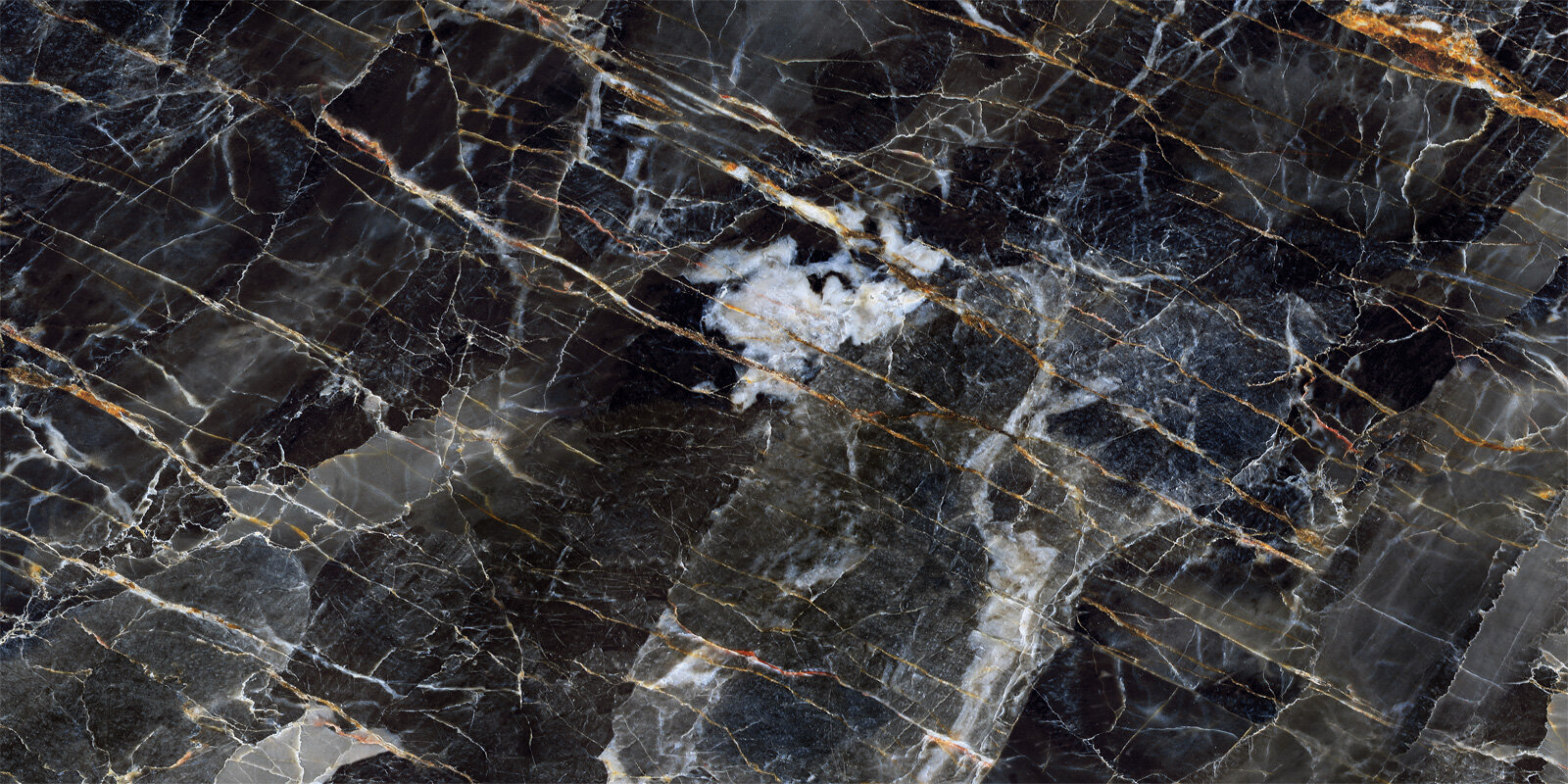 Изображение товара Керамогранит LCM Latina 60120LAN23HG 60х120 см черный суперполированный