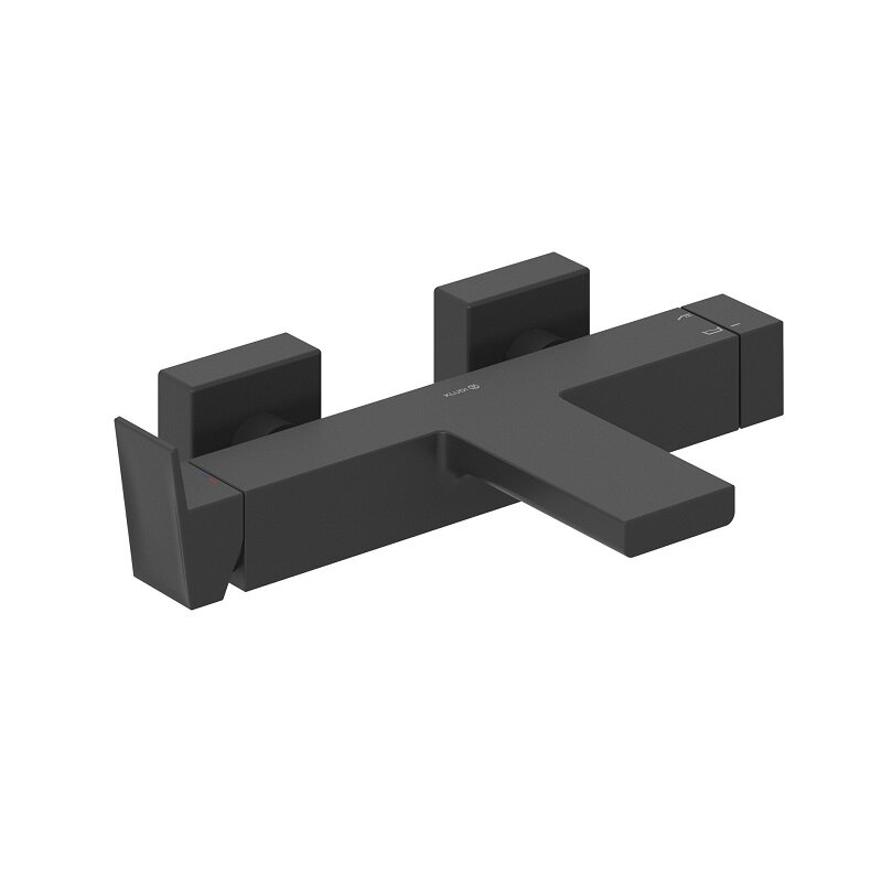 Изображение товара Смеситель для ванны и душа Kludi Decus 546913975, черный матовый