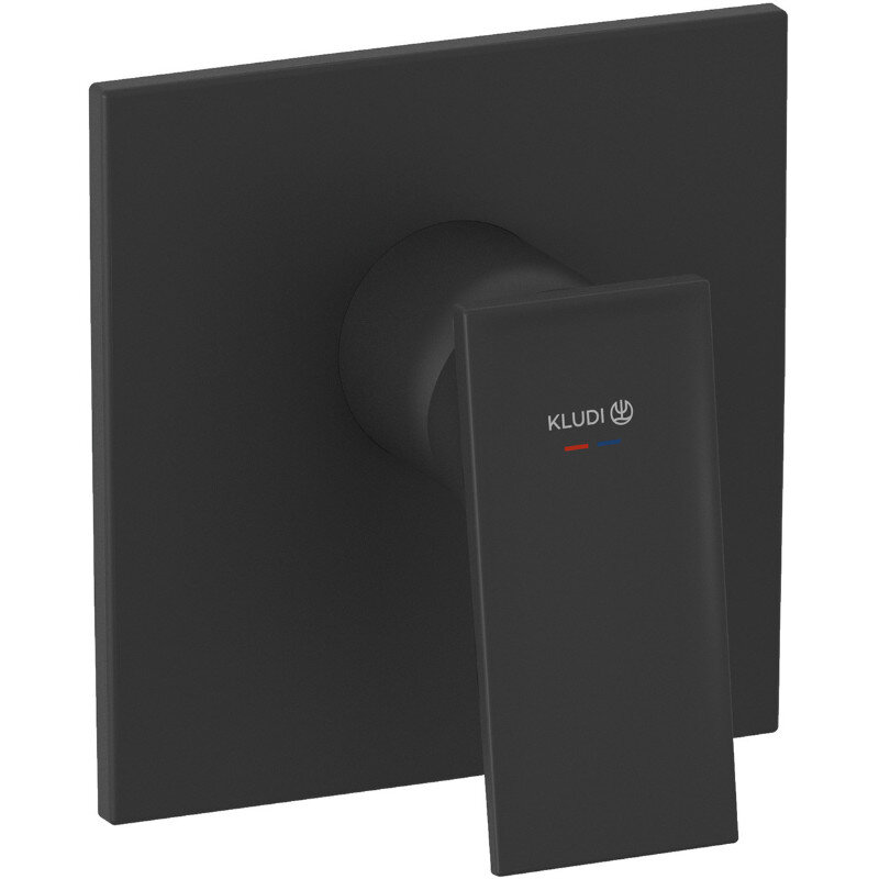 Изображение товара Смеситель для душа Kludi Decus 547553975, черный матовый