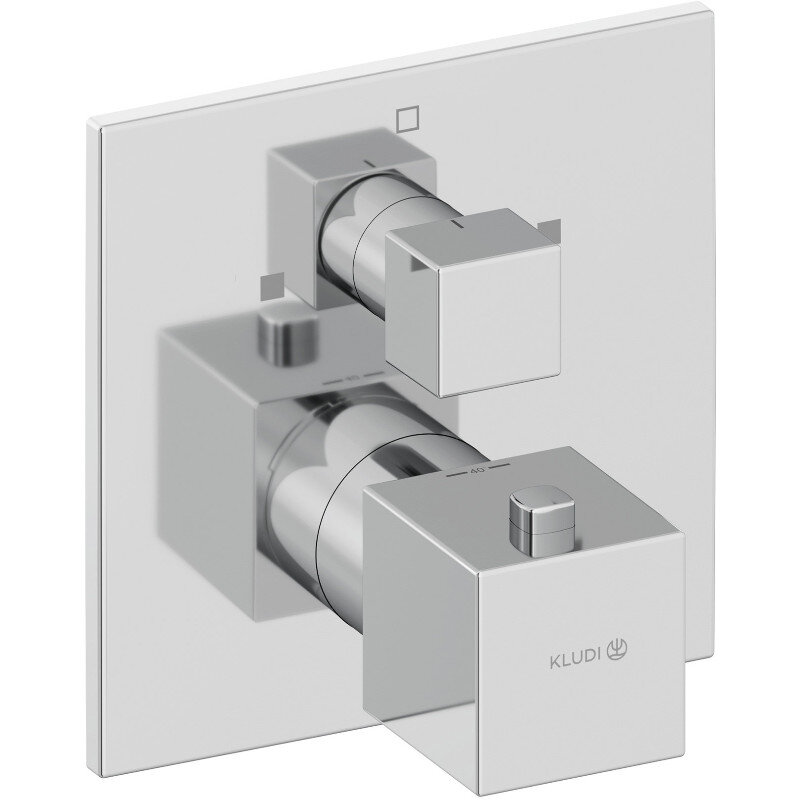 Изображение товара Смеситель для ванны и душа Kludi Decus 548100575, термостатический, хром
